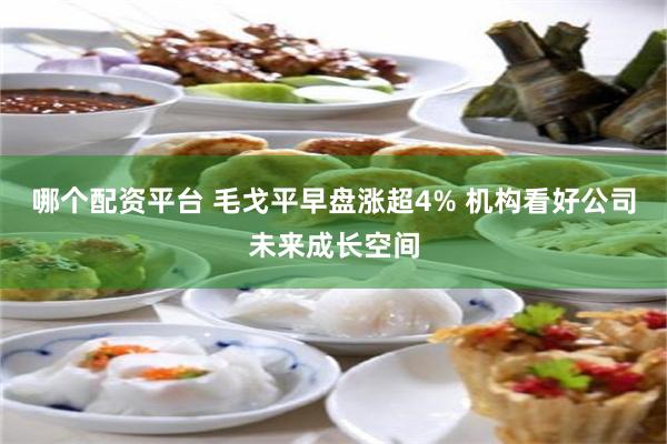 哪个配资平台 毛戈平早盘涨超4% 机构看好公司未来成长空间
