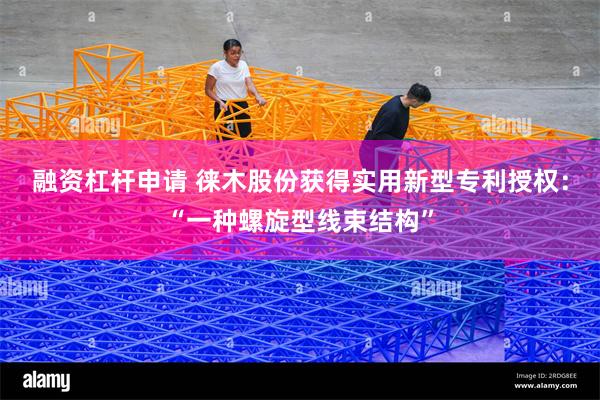 融资杠杆申请 徕木股份获得实用新型专利授权：“一种螺旋型线束结构”