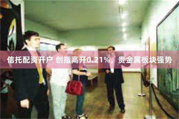 信托配资开户 创指高开0.21%，贵金属板块强势